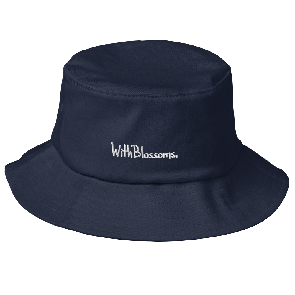 WithBlossoms Old School Bucket Hat